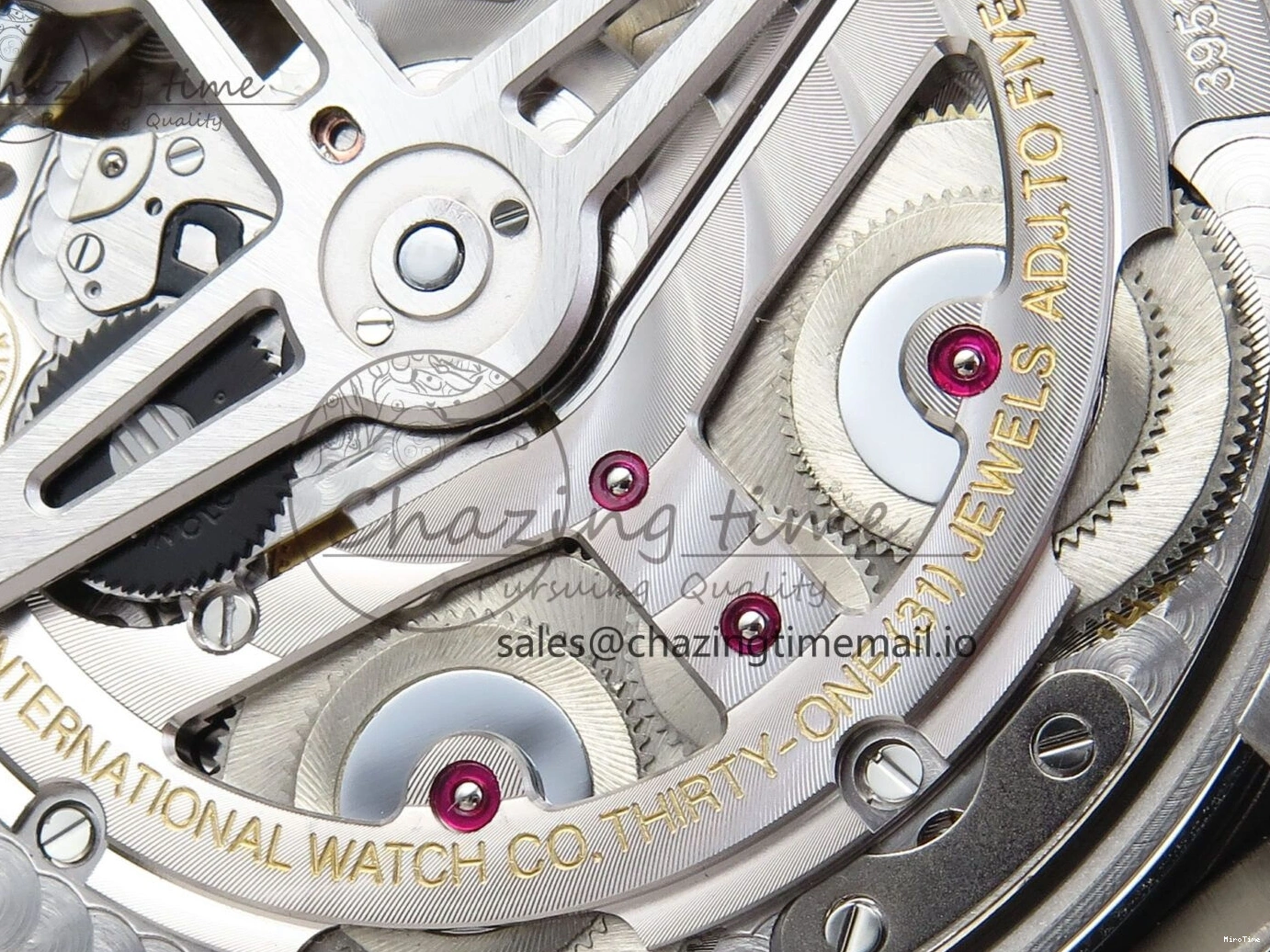 MIROTIME 0402 Portugieser Auto IWC0562E APSF 1:1 Best Edition Blue Dial on SS Bracelet A Timeless 6997